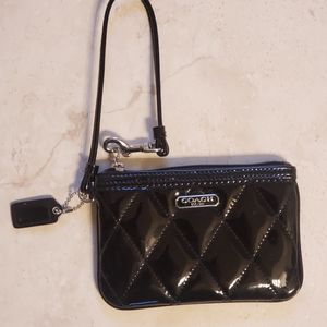 Coach Quilted Wristlet